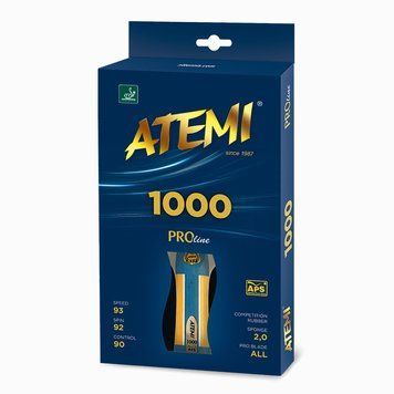 Ракетка для настільного тенісу ATEMI 1000 PRO Н/Д фото